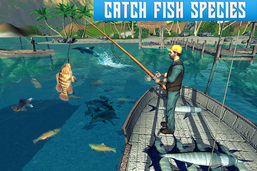 Boat Fishing Simulator: Salmon Wild Fish Hunting  screenshots 1