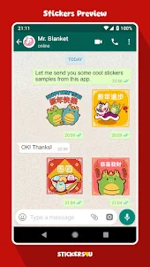 Year of the Dragon Stickers