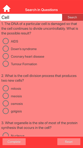 Science  Biology Quiz
