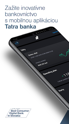 Tatra banka Screenshot 1 - AppWisp.com