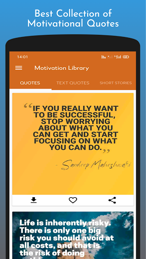 Android application Motivational Quotes - Daily Qu screenshort