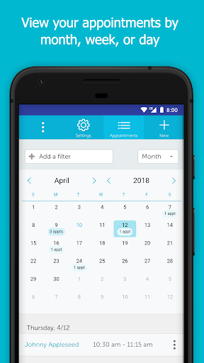 Screenshot of Go Appt Reminder & Scheduling