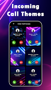 Color Call Screen & Call Theme