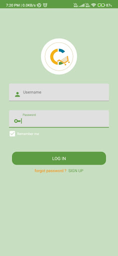 Android application ClusterOffer screenshort