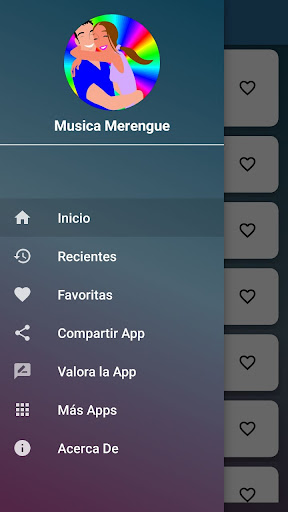 Android application Musica Merengue para Bailar screenshort