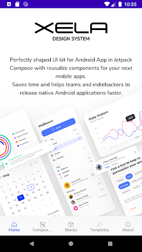 Android application Xela UIKit Example App screenshort