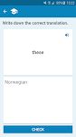 screenshot of Norwegian-English Dictionary