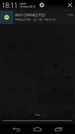 Wifi on/off - Widget Screen 2