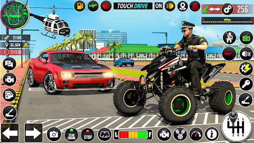 US Police ATV Transporter Game 2