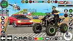 screenshot of US Police ATV Transporter Game