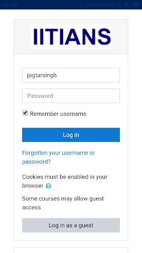 IITIANS Edu Screen 2