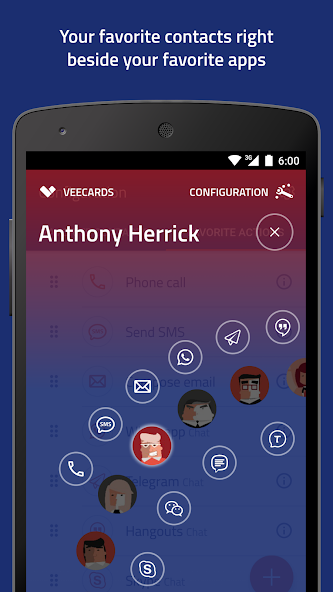 Veer contacts widget 1.3.7 APK + Mod (Unlocked) for Android