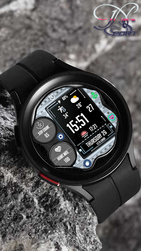 Android application N-SPORT665 Digital Watch Face screenshort