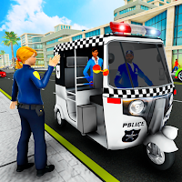 Auto Rickshaw Games 2021 :Army Taxi Game 2021