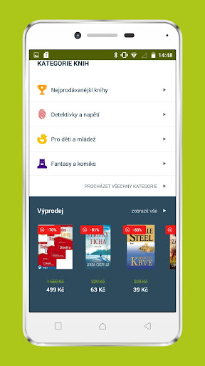 Dobré knihy: tisíce knih Screen 2