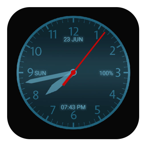 Analog Clock Live Wallpaper Logo