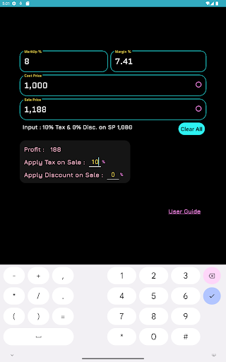 Markup Margin - Calculator screenshot 14