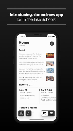Android application Timberlake Schools OK screenshort