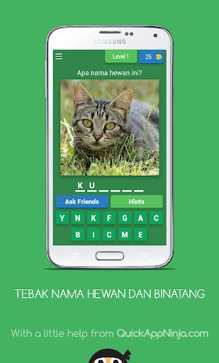 TEBAK NAMA HEWAN DAN BINATANG