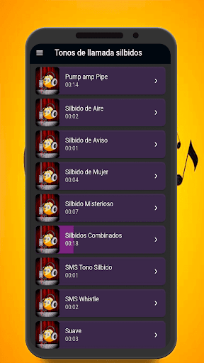 Whistling Ringtones Screen 2