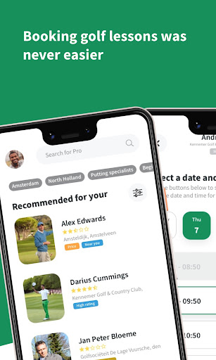 Android application Ace Golf screenshort
