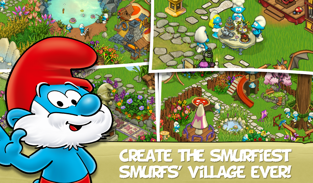 Smurfs and the Magical Meadow 1.15.0.0 APK + Mod (Free purchase) for Android