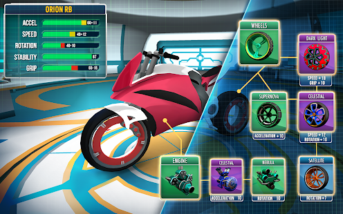 Gravity Rider: Extreme Balance Space Bike Racing  Screenshots 11