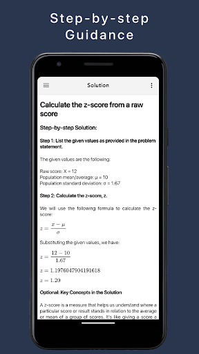 ShinStats: Solutions Generator Screen 3