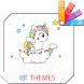 Unicorn Cute Xperia Theme