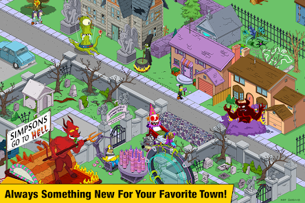 The Simpsons Tapped Out Mod APK 4.58.0 (Unlimited donuts and money)