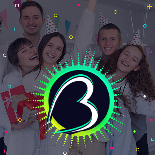 Birthday Video Maker with Song logo