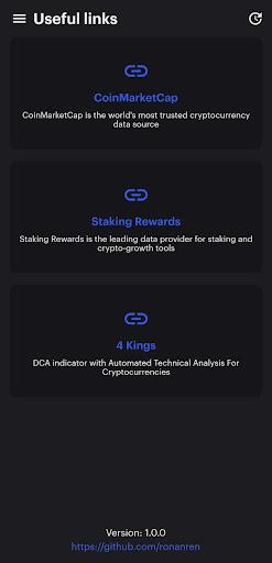Staking Dashboard Screen 3