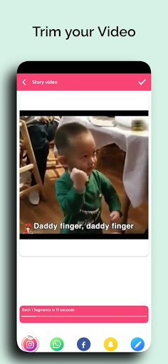 Video Splitter lite for WhatsApp Status, Instagram