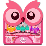 Colourful Owl Keyboard Theme icon