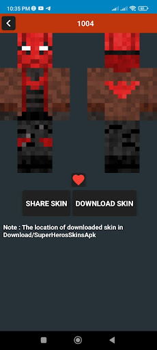 Superhero Skins for Minecraft Screen 3