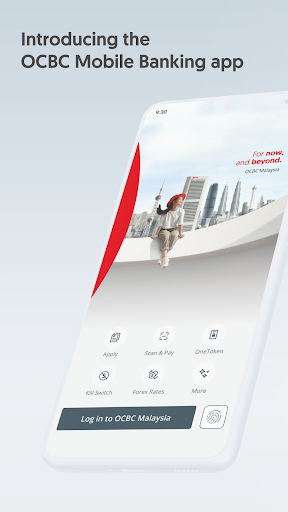 Android application OCBC Malaysia screenshort