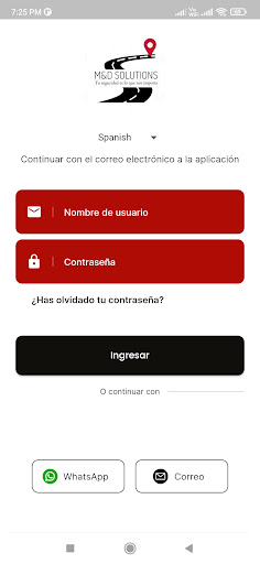 Android application M&D Solutions screenshort