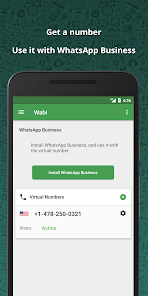 Wabi - Número para o WhatsApp