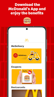 McDonald's Offers and Delivery Screenshot