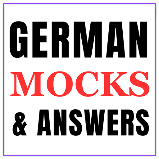 German: mocks papers & answers logo
