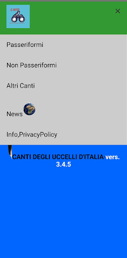 Canti degli Uccelli dItalia Screen 2