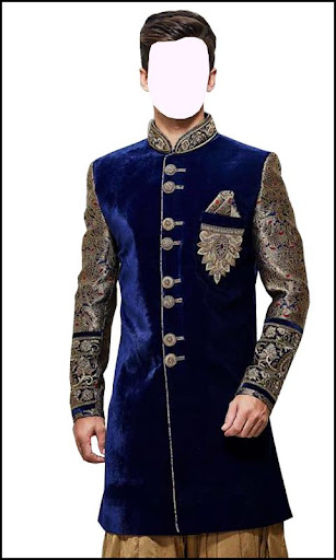 Mens Wear Sherwani Suit Screen 2
