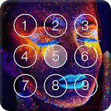 Colourful Neon Girls Screen Lock icon