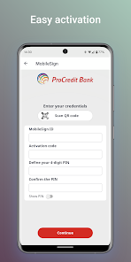 Screenshot 2 ProCredit MobileSign android
