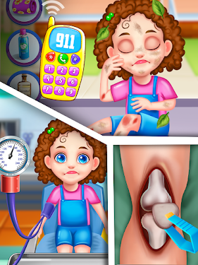#3. Nail foot doctor - Leg & Hand surgery hospital (Android) By: Frenzy Fun Games