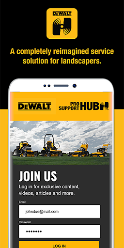 Android application Pro Support Hub screenshort