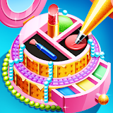 Cooking Cosmetic Box Cake icon