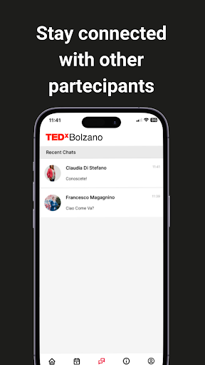 Android application TEDxBolzano screenshort