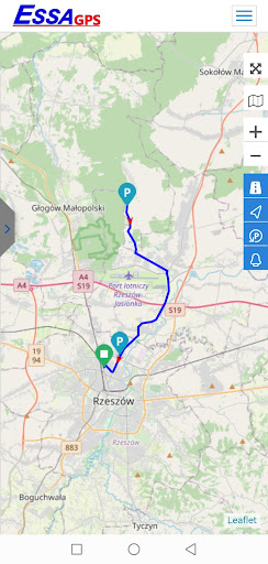ESSA GPS Mobile Screen 3