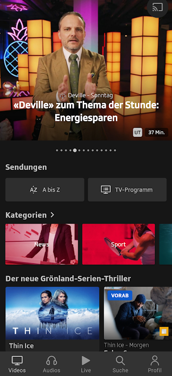 Play SRF - Video und SRF by Schweizer Radio Fernsehen (SRF) - Apps) — AppAgg